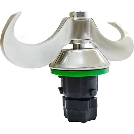 Couteau mélangeur de pâte à pétrir, Compatible avec Thermomix TM6 TM5, mélange de Farine pâte Lisse, Couteau mélangeur de pâte en Acier Inoxydable (1/5)