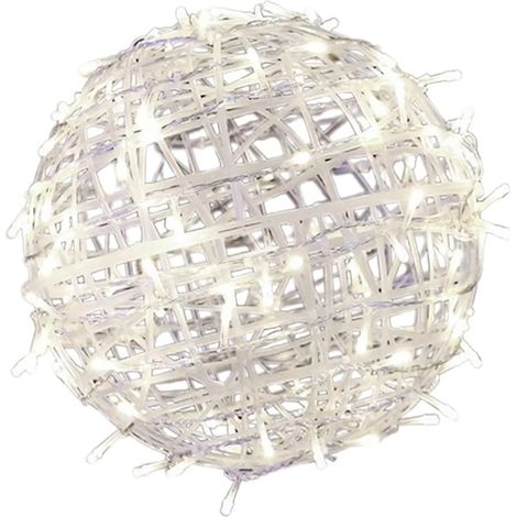 Boule solaire lumineuse à suspendre – décoration extérieure étanche pour jardin et cour (1/5)