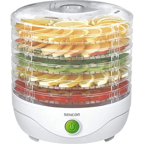 Disidratatore alimentare Sencor SFD 750WH bianco compatto