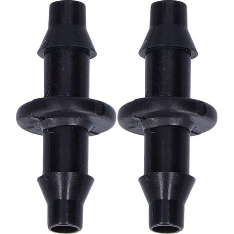 100-teiliges Set mit Rohrverbindern für Bewässerungssysteme, Bewässerungs-Fittings, gerade Schlauchverbinder für Tropfbewässerungssysteme