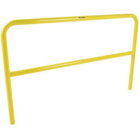 [JAMAIS UTILISE] Barrière de Sécurité Monobloc à Sceller Longueur 2m Tube Ø59mm Jaune - A170356 (1/5)