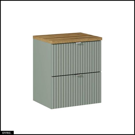 Meuble sous vasque - 50 cm - avec Plan - ROSEAU (1/5)