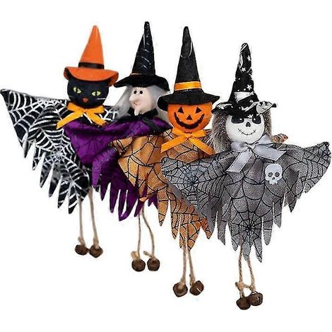 Halloween-Dekorationen Kürbis Geist Hexe Puppe Anhänger Festtagsdekorationen (1/5)