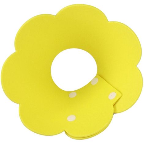 Cône de protection pour chat, empêchant le léchage, cône élisabéthain pour la coupe des poils des chiots et chatons (1/5)