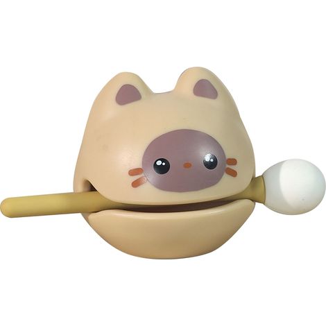 Bloc de bois poisson mignon en résine Instrument de percussion zen Décoration de bureau anti-stress pour méditation et détente (1/5)