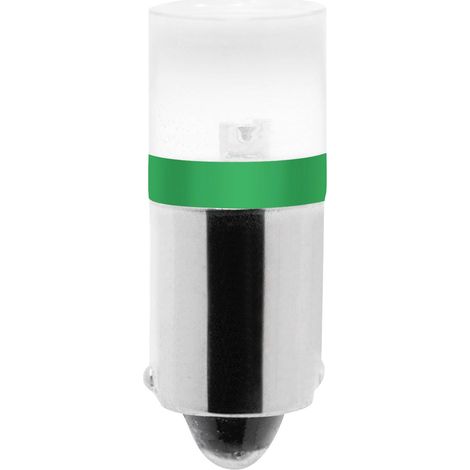 Barthelme 70113913 Voyant de signalisation LED vert BA9S 230 V/DC, 230 V/AC