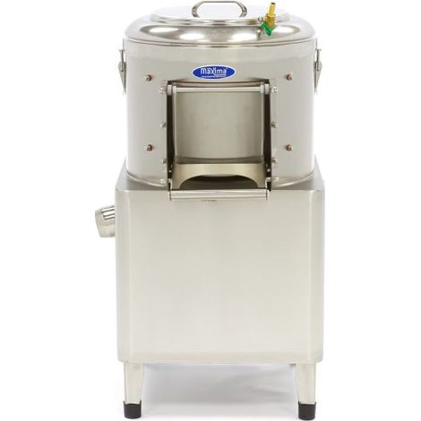 Éplucheuse pommes de terre pro - 8 kg, 160 kg/h, inox