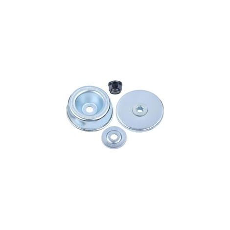 Adaptateur de Lame pour Tête de Débroussailleuse STIHL FS55 FS55R FS36 FS44 FS56 FS80 FS90 et Plus de Modèles, Plate Lame + Plaque Poussée + Rondelle Butée + Écrou 4 in 1 Kit (1/5)