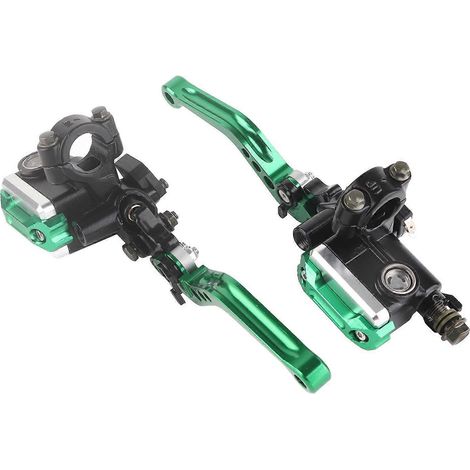 Levier de maître-cylindre de frein, fabrication de précision, couleur inaltérable, compatible avec les maîtres-cylindres de frein de moto de 22 mm