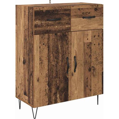 Vitrina Madera Vieja 69,5 x 34 x 90 cm Madera contrachapada vidaXL (1/5)