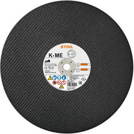 Disque abrasif Stihl 300 DF 300 mm pour le métal