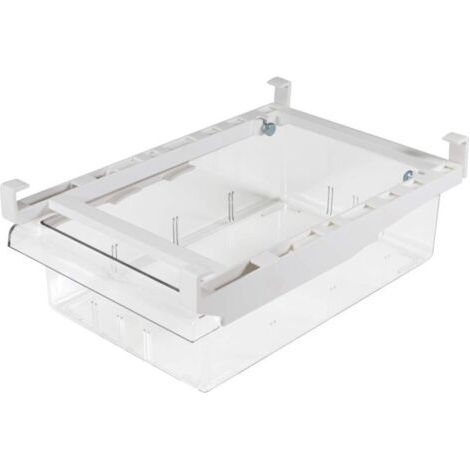 Organisateur de tiroir de réfrigérateur, bacs de rangement de réfrigérateur, amovible avec poignée, boîte de rangement d' (1/4)