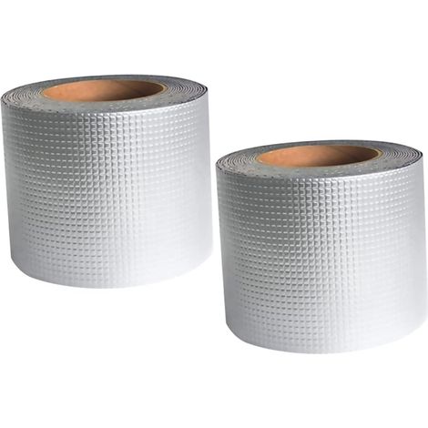 Ruban adhésif Unomor en butyle et aluminium 2 pièces de 5 cm (1/5)