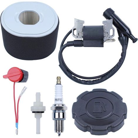 Filtre à air Filtre à vis avec bouchon de gaz Filtre de remontée pour Honda GX340 GX390 11HP 13HP Moteur Générateur Tondeuses (1/5)