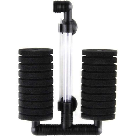 Pompe à air Huijukon - Filtre éponge biochimique super performant pour aquarium, (1/4)