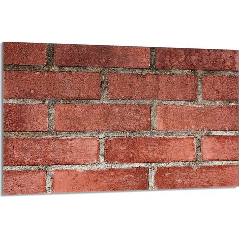 Glasschutzplatte für den Herd 80x52 Brick (1/5)