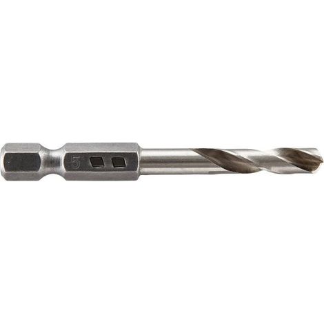 Wolfcraft - 1 Metallbohrer HSS geschl. 6kt. Ø5mm - 7259000 (1/2)