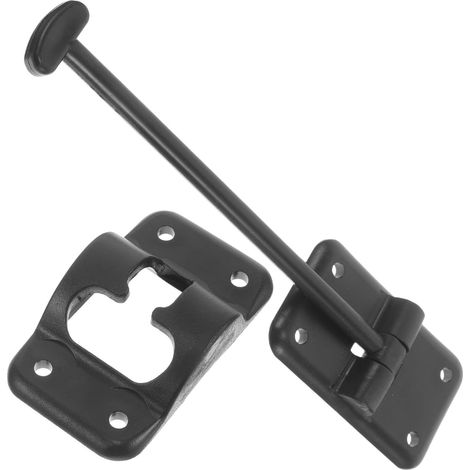 Gancho de Puerta para Rv Plastic Negro 6 Pulgadas (1/5)