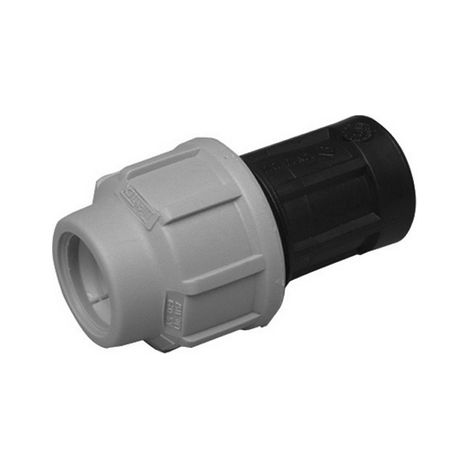 Raccordo femmina dianflex per polietilene 2"1/2 x 75 blu