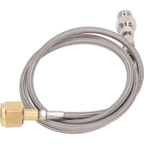 Adaptateur de remplissage pour cartouche de CO2 1500 PSI, antirouille, connecteur W21.8-14 vers TR21-4 (1/5)