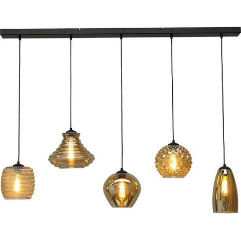 Lampe suspension en verre Quinto 5  - 2261-05-130-5-05-131