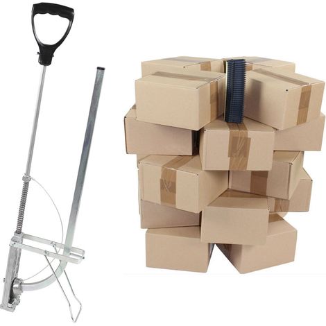 Agrafeuse et ses 20 boîtes de 300 agrafes TECHNIK - Hauteur 60 mm - Fixation tube Ø16 / 20 mm (1/5)