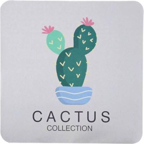 Tapis De Table Anti-Chaleur - Motif Cactus En Liège Épais - Pour Cuisine Et Salle À Manger - Lot De 4 Pièces 10x10cm (1/2)