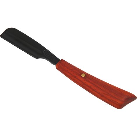 Rasoir professionnel en alliage de zinc pour barbe et sourcils, précision rasage parfait - Modèle S53-6 Noir (1/5)