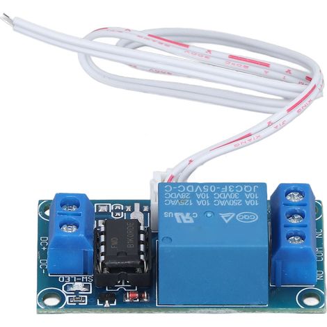 Module de relais autobloquant, composants électroniques, carte de relais de commande bistable SCM 5 V (1/5)