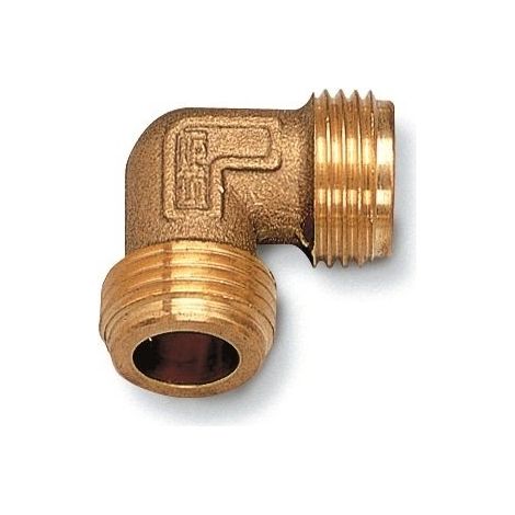 Raccordo curvo in ottone MM 1/2" 655101ON1/2 - -  GIUSEPPE TIRINNANZI - -
