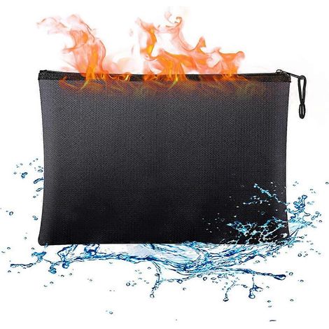 Sac ignifugé pour documents 2434 cm, pour la maison et le bureau