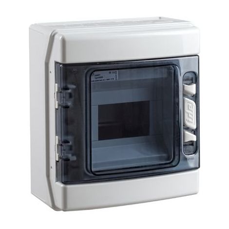 IDE TABLEAU ÉLECTRIQUE ÉTANCHE 1 RANGÉE DE 6 MODULES IP65 - CDN6PT/RR (1/2)