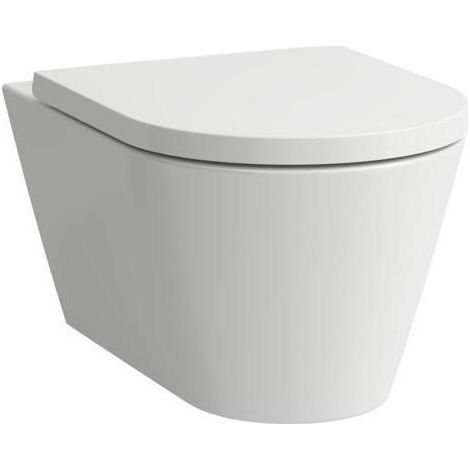 LAUFEN Kartell Wand-WC Set, 545x370mm, Tiefspüler, spülrandlos, (1/3)