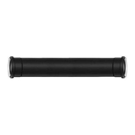 TUBO 2 BICCHIERI PPR BLACK ULTRA SILENT Misura: DN 90 1000
