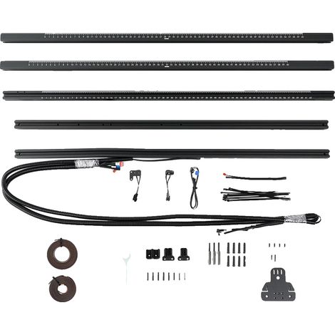 Kit di prolunga, profilo in alluminio, compatibile con diverse macchine per incisione, 600x600 mm (1/2)