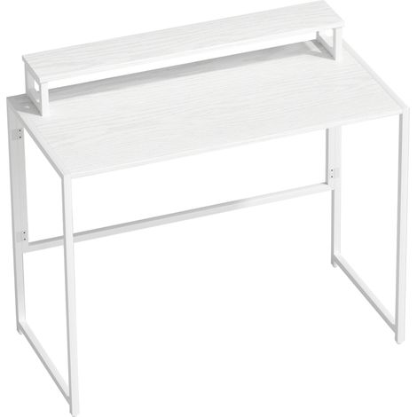 Bureau, 100 x 48 x 87,5 cm, surface de travail pratique, rangement fonctionnel, format pratique, style moderne et facile à associer