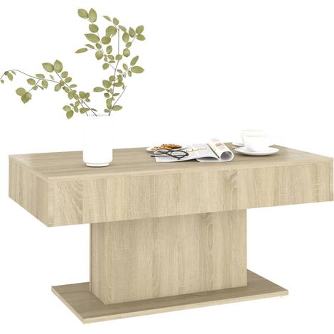 Table basse Chêne sonoma 96x50x45 (1/5)