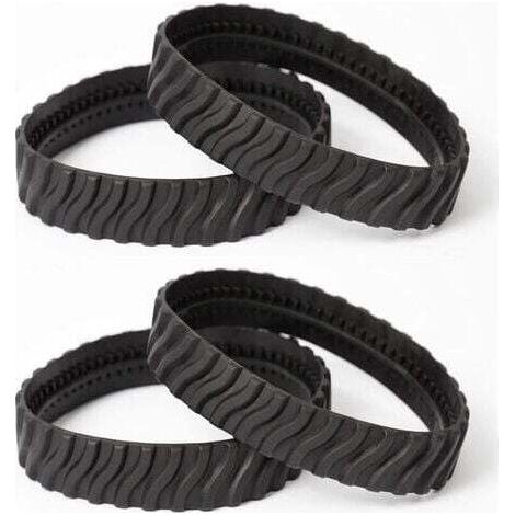 4 adaptable tracks for Zodiac MX6 MX8 MX9 tires, Baracuda Robotic Pool Cleaner R0526100