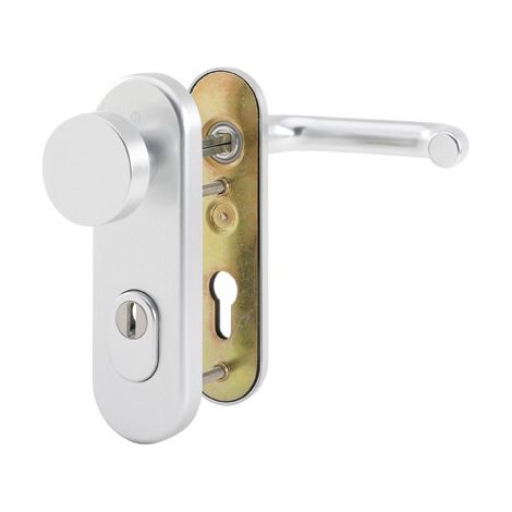 Pomo puerta Si-We-grtSchild58/3332KZA/353K-1/138LES18 PZ-72 F1
