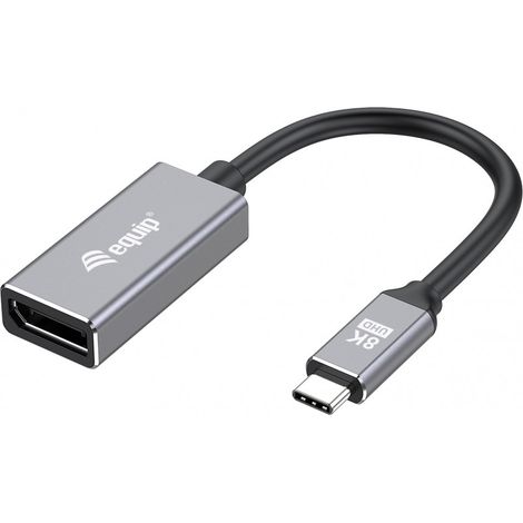 Equip Adapter USB-C - DisplayPort 1.4 8K60Hz 0.15m gr (133493)