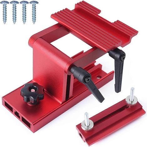 Gabarit d'affûtage de rechange réglable pour meuleuses d'établi 6/8 po (rouge) (1/5)