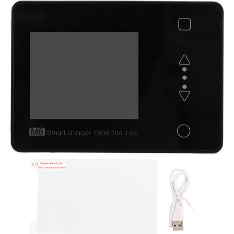 Chargeur intelligent multifonction M6 150W 10A 1-6S, testeur de signal et chargeur d'équilibrage pour batteries (1/5)