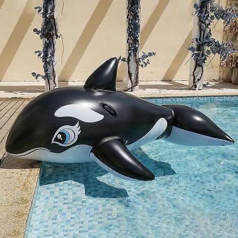 Radeau gonflable baleine géante pour adultes, jouet de piscine canard jaune (1/5)