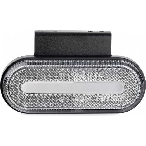 LED-Positionsleuchte OM-01-W oval weiß amio-02375 (1/5)
