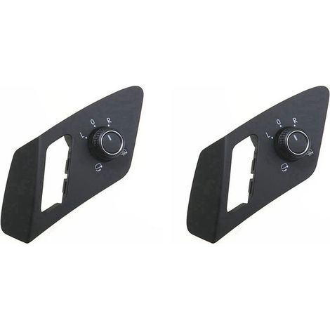 Deux boutons de réglage de commutateur de rétroviseur latéral de voiture 5G0959565 pour les modèles BMW Série 7 (MK7) 2014-2018. (1/5)