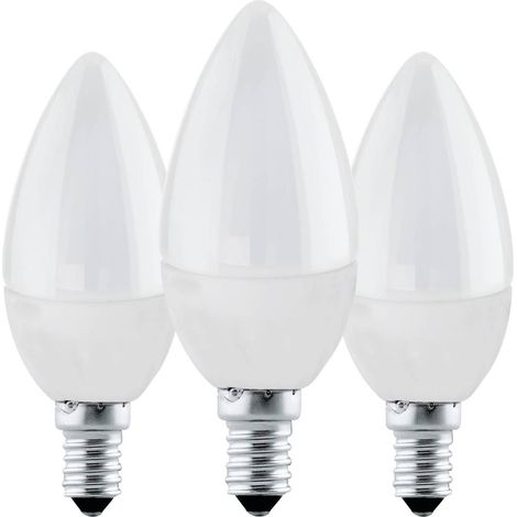 Ampoule eglo e14 4.9w 3000k pack 3