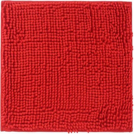 Tapis de bain en chenille, extra doux et absorbant, antidérapant (1/4)