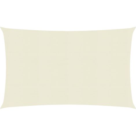 Vela in tessuto per ombrellone 160 g/m² 5 x 7 m HDPE crema 020009104