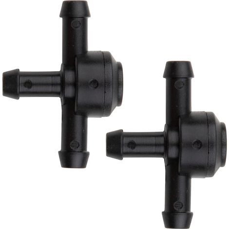 Windshield washer T-connector - 2 pieces - Plastic - 9178895 - 31391513 - For Volvo C30 S40 V50 2003-2013 (1/5)