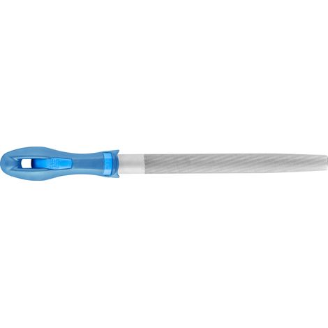 PFERD 11235206 Werkstattfeile Halbrund-spitz Kreuzhieb 1 inkl. Ergonomie-Feilenheft Länge 200 mm 1